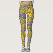 Blume Pop Leggings (Vorderseite)