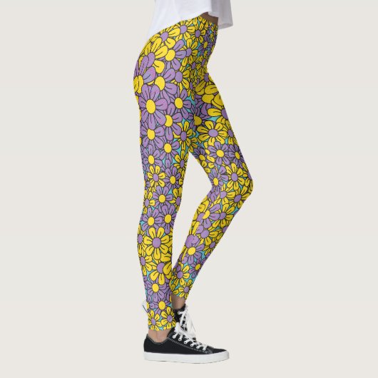 Blume Pop Leggings (Rechts)