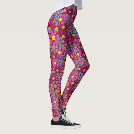 Blume Pop Leggings (Rechts)