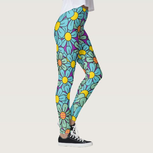 Blume Pop Leggings (Rechts)