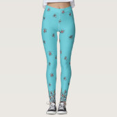 Blume Pop Leggings (Vorderseite)