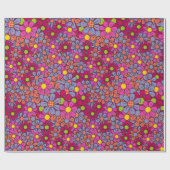 Blume Pop! Nummer 3 Geschenkpapier (Flach)