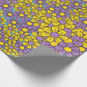 Blume Pop Wrapping Paper Geschenkpapier (Ecke)