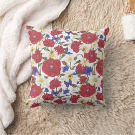 Blume Poppy Cushion Kissen