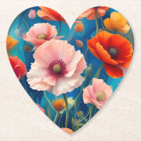 Blume Poppy, mehrfarbig, Garden-47567