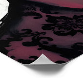 Blume Portrait Poster (Ecke)