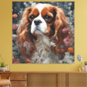 Blume Portraits von Hunden 16 Leinwanddruck (Insitu (Wohnzimmer))
