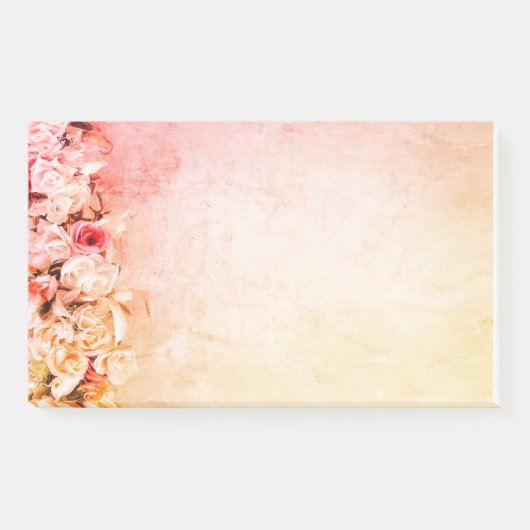 Blume Post-it Klebezettel (Vorderseite)