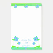 Blume Post-it Klebezettel (Vorderseite)