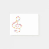 Blume Post-it Klebezettel (Vorderseite)