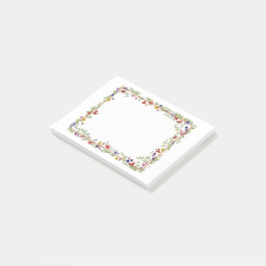 Blume Post-it Klebezettel (angewinkelt)