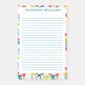 Blume Post-it Klebezettel (Vorderseite)