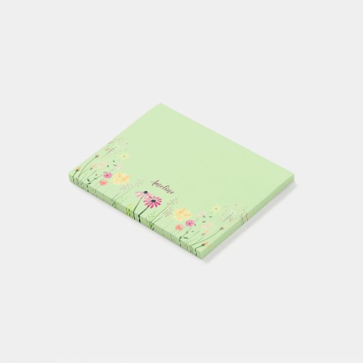 Blume Post-it Klebezettel (angewinkelt)