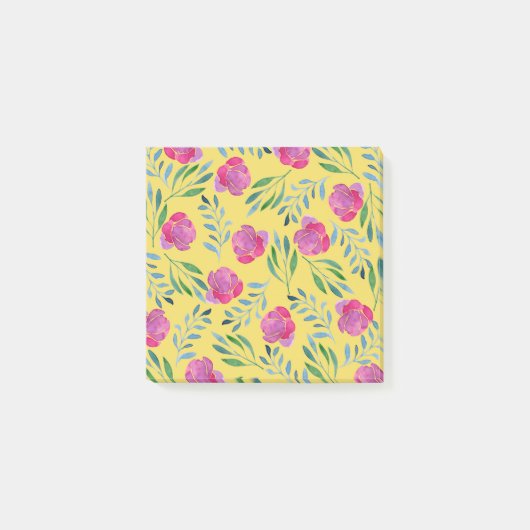 Blume Post-it Klebezettel (Vorderseite)