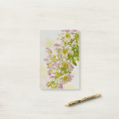 Blume Post-it Klebezettel (Auf Schreibtisch)