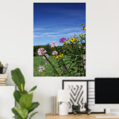 Blume Poster (Heimbüro)