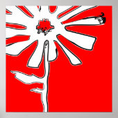 Blume Poster (Vorne)