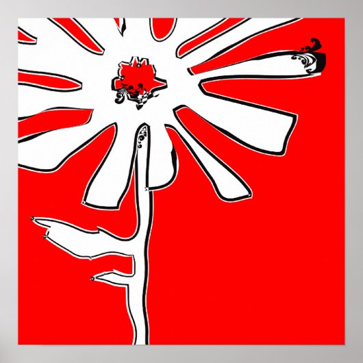 Blume Poster (Vorne)