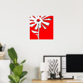 Blume Poster (Heimbüro)