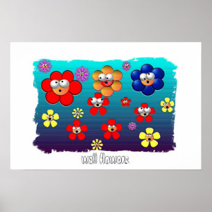 Blume Poster