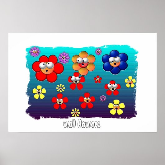Blume Poster (Vorne)