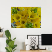Blume Poster (Heimbüro)