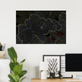 Blume Poster (Heimbüro)