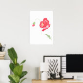 Blume Poster (Heimbüro)