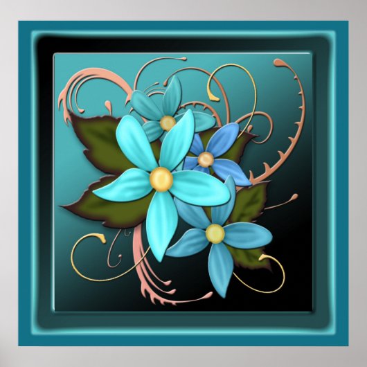 Blume Poster (Vorne)