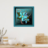Blume Poster (Küche)