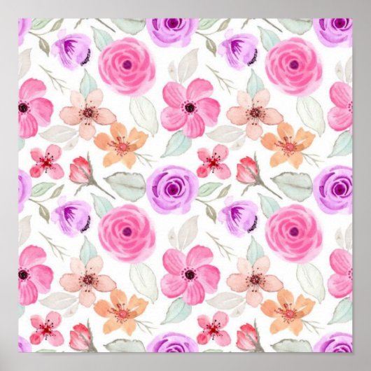 Blume Poster (Vorne)