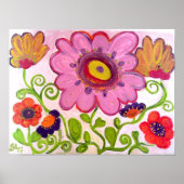 Blume Poster (Vorne)