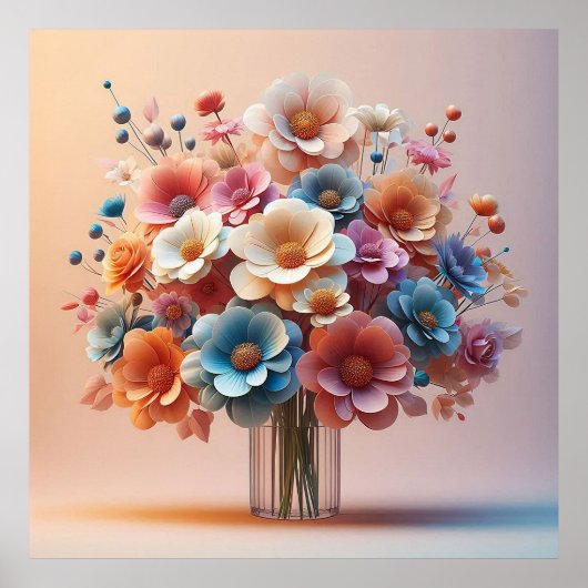 Blume Poster (Vorne)