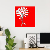 Blume Poster (Heimbüro)