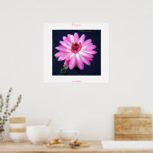 Blume Poster (Küche)