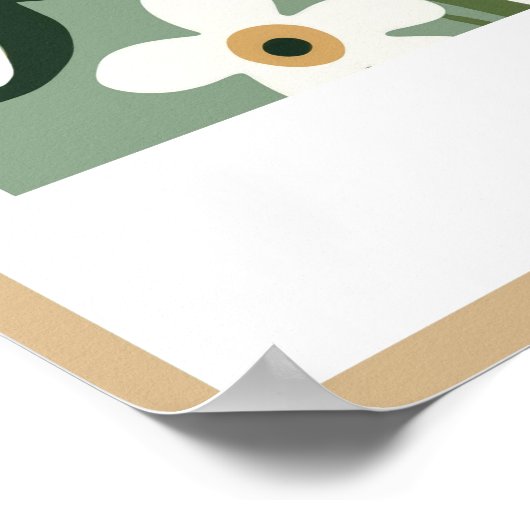 Blume Poster (Ecke)