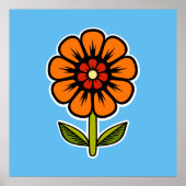 Blume Poster (Vorne)