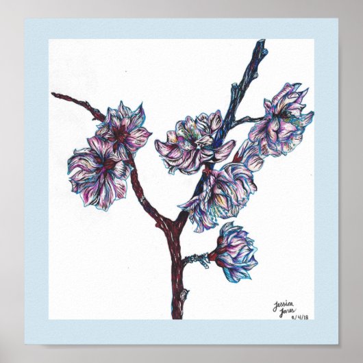 Blume Poster (Vorne)