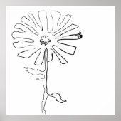Blume Poster (Vorne)