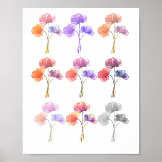 BLUME POSTER (Vorne)