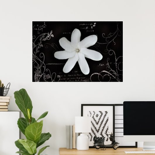 Blume Poster (Heimbüro)