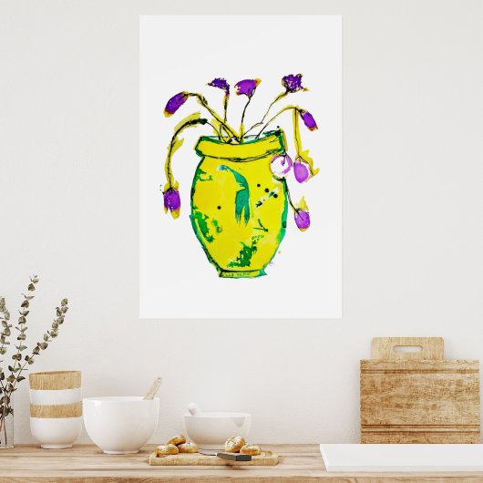 Blume Poster (Küche)