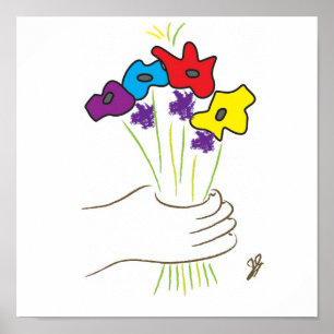 Blume Poster