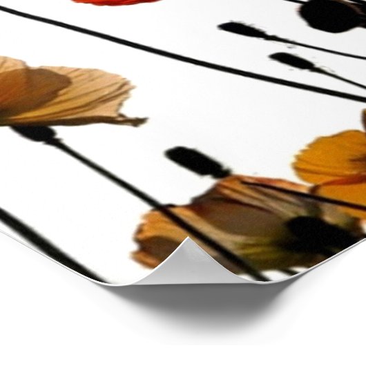 Blume Poster (Ecke)