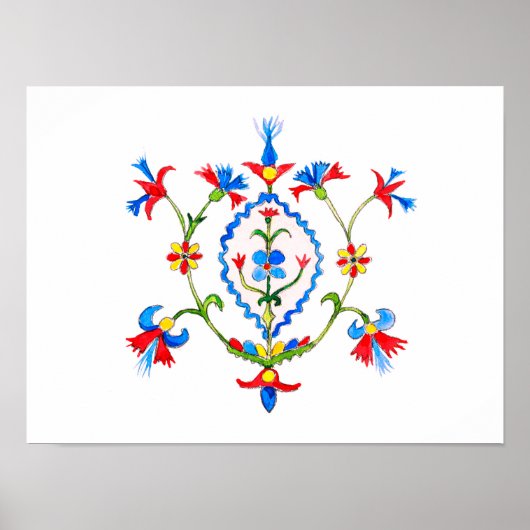 Blume Poster (Vorne)