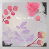 Blume Poster (Vorne)