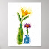 Blume Poster (Vorne)