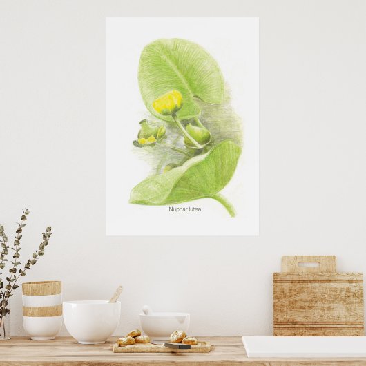 Blume Poster (Küche)