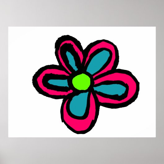 Blume Poster (Vorne)