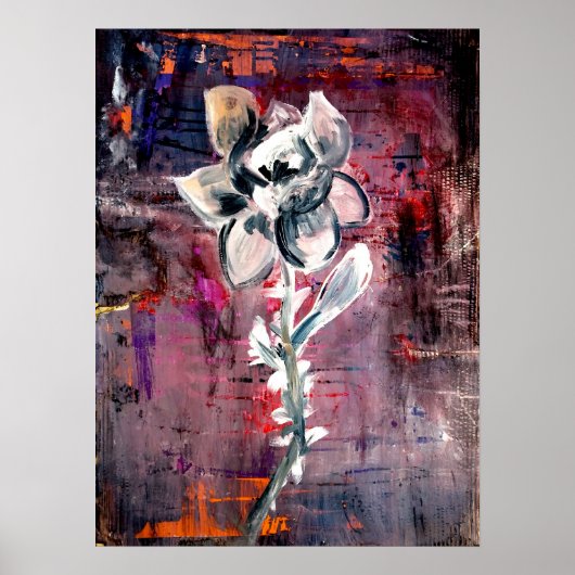 Blume Poster (Vorne)